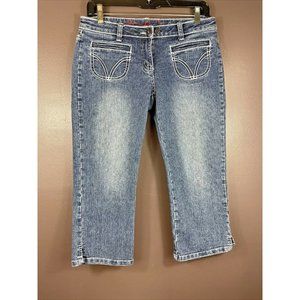 Juniors Vintage Diva capri jeans size 7